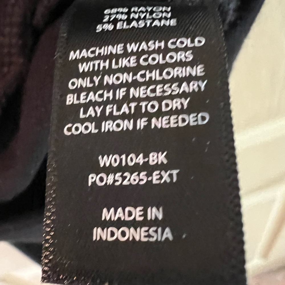 Betabrand Boot-Cut Classic Dress Pant Yoga Pants Black Size 2x(16-18) - Picture 13 of 13